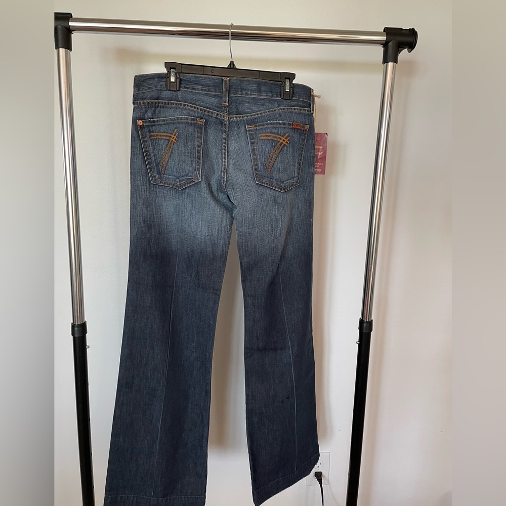 Vintage Y2K 7 For All Mankind Dojo jeans size 32 NWT - Picture 2 of 12